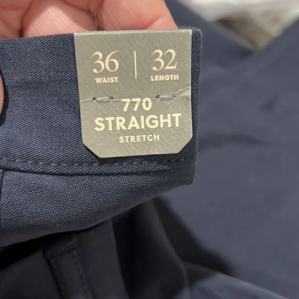 J. Crew 770™ Straight-fit stretch chino pant in Navy Blue NWT and NWOT